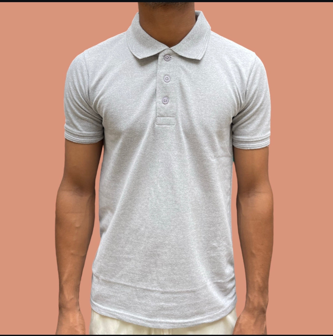 Toxicfit Navy Blue Polo T-Shirt Close-up