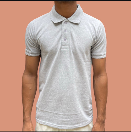 Toxicfit Navy Blue Polo T-Shirt Close-up