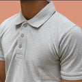 Toxicfit Grey Polo T-Shirt