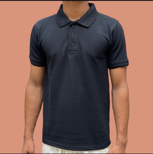 Toxicfit Grey Polo T-Shirt Close-up