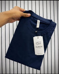 Toxicfit Navy Blue Plain T-Shirt 170GSM Cotton