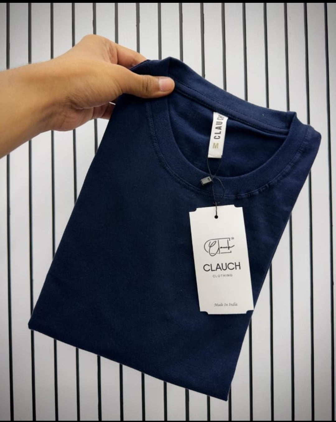 Toxicfit Navy Blue Plain T-Shirt 170GSM Cotton